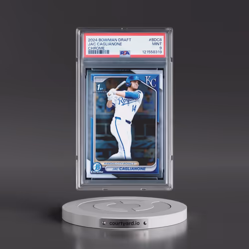 2024 Bowman Draft #BDC8 Jac Caglianone - Chrome (PSA 9 MINT)