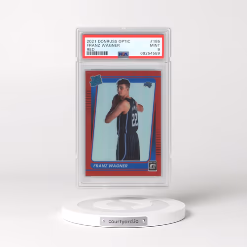 2021 Panini Donruss Optic #185 Franz Wagner - Red (PSA 9 MINT)