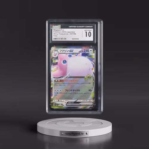 2023 Shiny Treasure ex #141/190 Wigglytuff ex - Holo (CGC 10 GEM MINT)