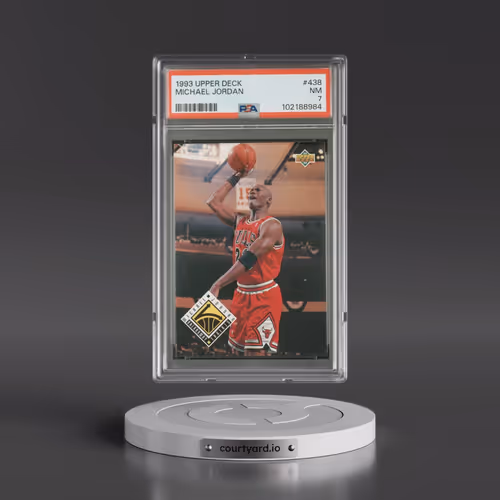 1993 Upper Deck #438 Michael Jordan (PSA 7 NM)