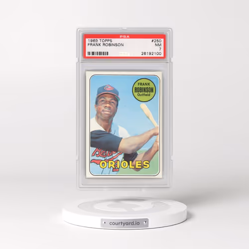 1969 Topps #250 Frank Robinson (PSA 7 NM)