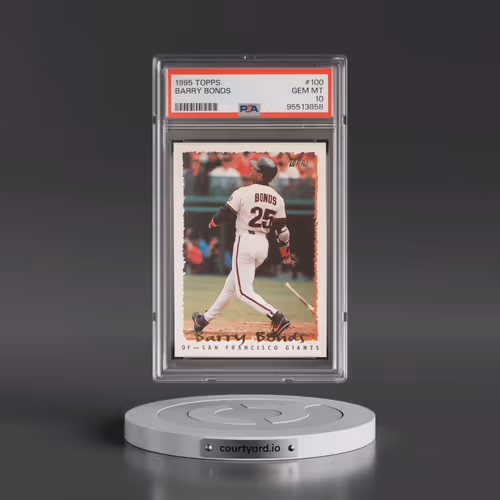 1995 Topps #100 Barry Bonds (PSA 10 GEM MINT)