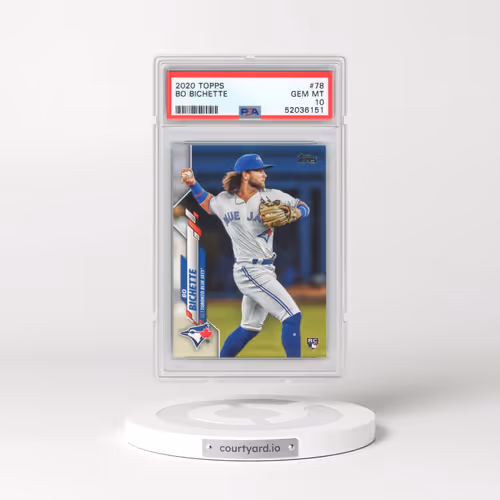 2020 Topps #78 Bo Bichette (PSA 10 GEM MINT)
