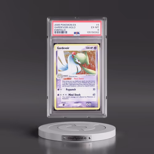 2005 Pokémon EX Emerald #4 Gardevoir - Holo (PSA 6 EX-MT)