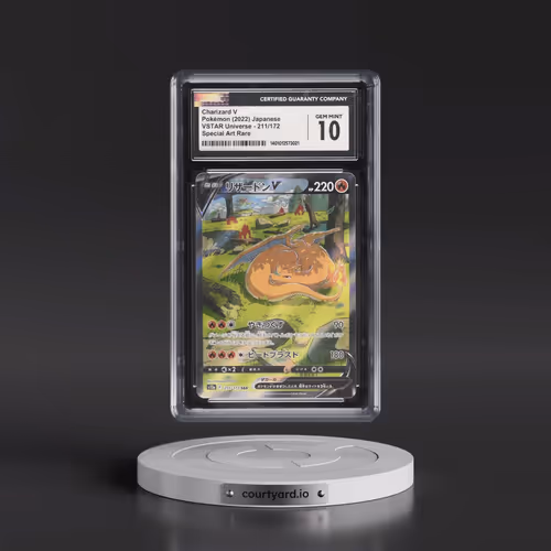 2022 VSTAR Universe #211/172 Charizard V - Special Art Rare Holo (CGC 10 GEM MINT)