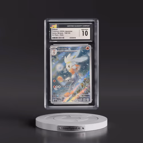 2024 Stellar Miracle #106/102 Raboot - Art Rare Holo (CGC 10 GEM MINT)