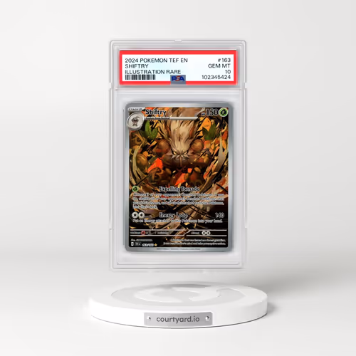 2024 Pokémon Tef EN-Temporal Forces #163 Shiftry - Illustration Rare (PSA 10 GEM MINT)