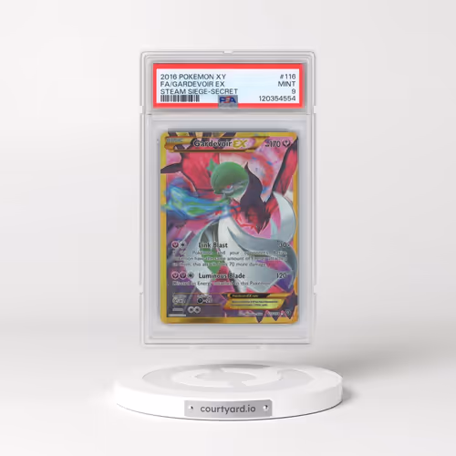 2016 Pokémon XY Steam Siege #116 Gardevoir EX - Holo Full Art Secret (PSA 9 MINT)