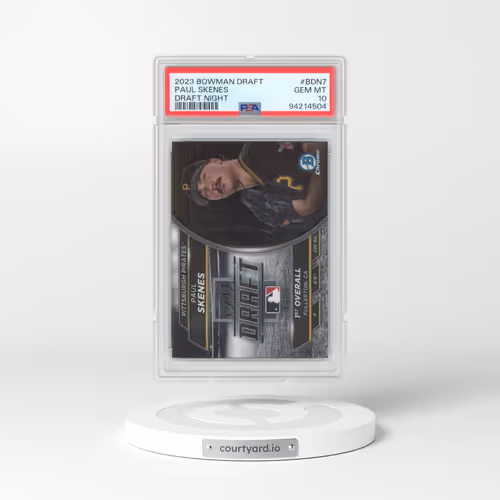 2023 Bowman Draft Bowman Draft Night #BDN7 Paul Skenes (PSA 10 GEM MINT)