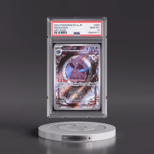 2023 Pokémon Sv1a-Triplet Beat #083 Mismagius - Art Rare (PSA 10 GEM MINT)