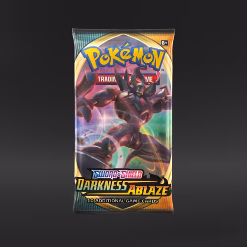 Pokemon Sword & Shield Darkness Ablaze (1 Booster Pack - Art May Vary)