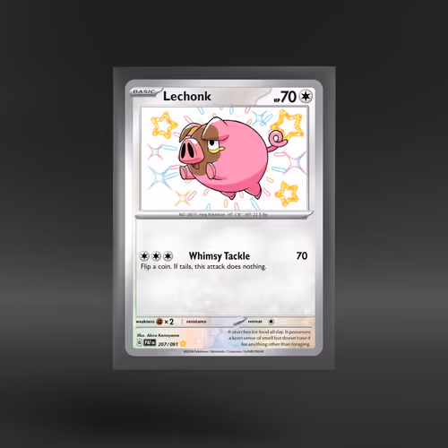 Paldean Fates #207/091 Lechonk
