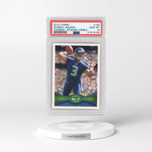 2012 Topps #165 Russell Wilson (PSA 10 GEM MINT)