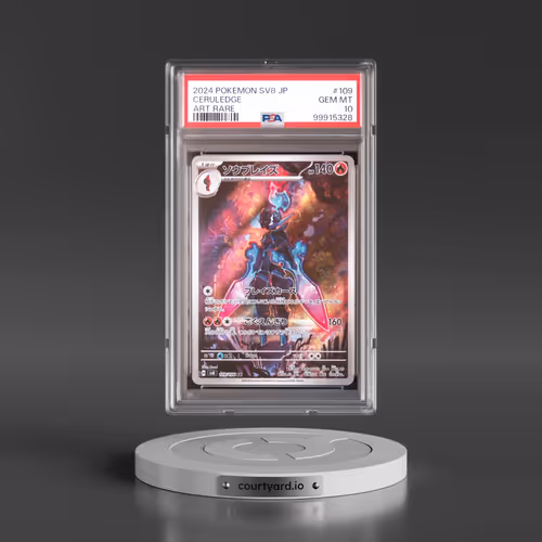 2024 Pokémon SV8-Super Electric Breaker #109 Ceruledge - Art Rare (PSA 10 GEM MINT)