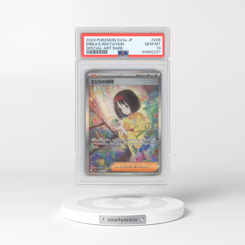 2023 Pokémon Sv2a-Pokemon 151 #206 Erika's Invitation - Special Art Rare (PSA 10 GEM MINT)