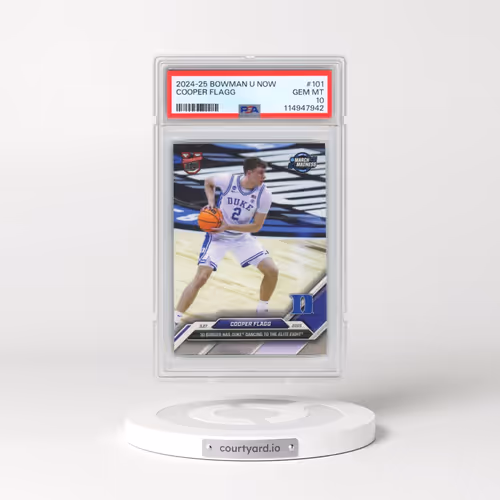 2024-25 Bowman U Now #101 Cooper Flagg (PSA 10 GEM MINT)