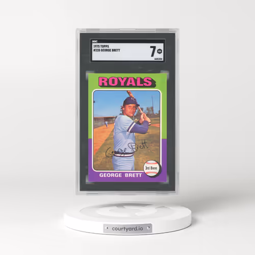 1975 Topps #228 George Brett (SGC 7 NM)