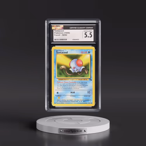 1999 Fossil #56/62 Tentacool (CGC 5.5 EX+)
