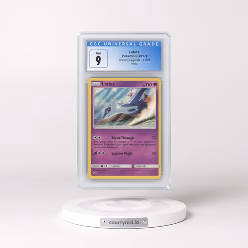 2017 Shining Legends #41/73 Latios - Holo (CGC 9 MINT)
