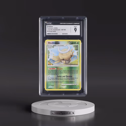 2008 Legends Awakened #40/146 Shedinja - Reverse Holo (CGC 9 MINT)