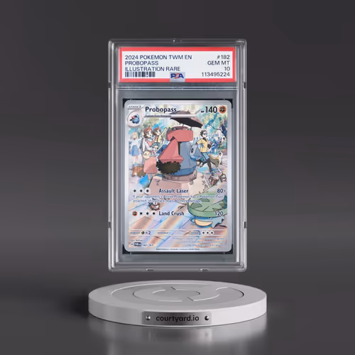 2024 Pokémon Twm EN-Twilight Masquerade #182 Probopass - Illustration Rare (PSA 10 GEM MINT)
