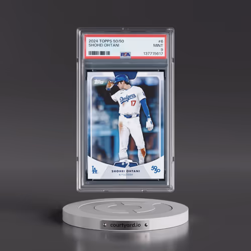 2024 Topps 50/50 Shohei Ohtani #6 Shohei Ohtani (PSA 9 MINT)