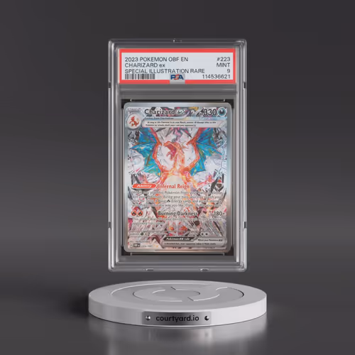 2023 Pokémon Obf EN-Obsidian Flames #223 Charizard EX - Holo Special Illustration Rare (PSA 9 MINT)
