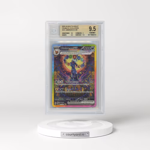 2025 Prismatic Evolutions - PRE EN #161 Umbreon ex - Special Illustration Rare Holo (BGS 9.5 GEM MINT)
