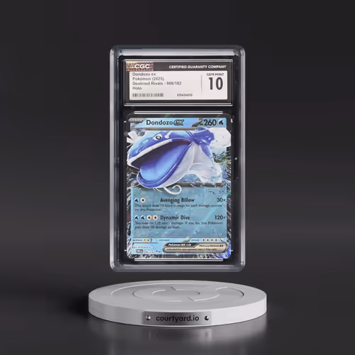 2025 Destined Rivals - DRI EN #066/182 Dondozo ex - Holo (CGC 10 GEM MINT)