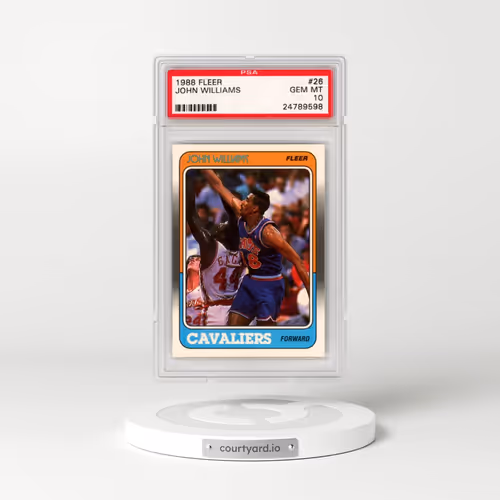 1988 Fleer #26 John Williams (PSA 10 GEM MINT)