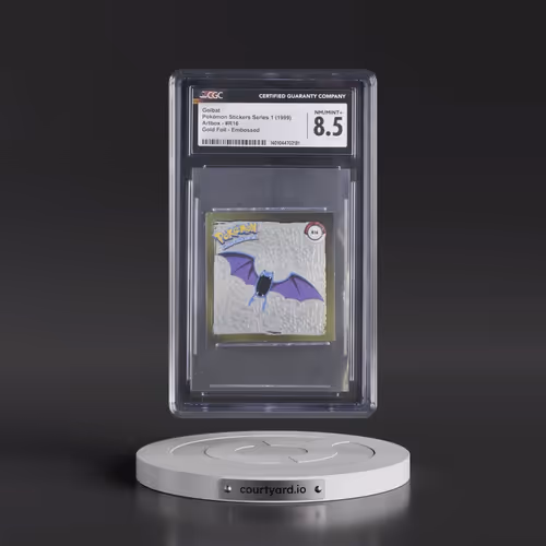 Action Flipz Series 1 (Artbox) - English #R16 Golbat - Chromium Stickers (CGC 8.5 NM-MT+)