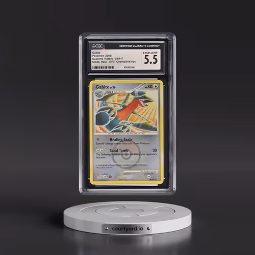2009 Supreme Victors #59/147 Gabite - State/Province/Territory Championships Crosshatch Holo (Cross.