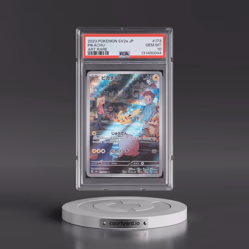 2023 Pokémon Sv2a-Pokemon 151 #173 Pikachu - Art Rare (PSA 10 GEM MINT)