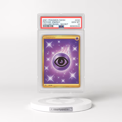 2021 Chilling Reign #232 Psychic Energy - Secret (PSA 10 GEM MINT)