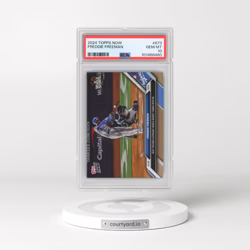 2024 Topps Now #873 Freddie Freeman (PSA 10 GEM MINT)