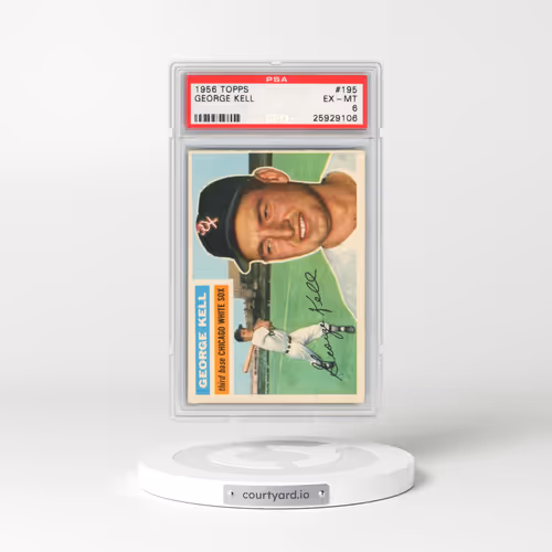 1956 Topps #195 George Kell (PSA 6 EX-MT)