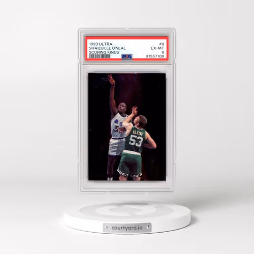 1993 Ultra Scoring Kings #8 Shaquille O'Neal (PSA 6 EX-MT)