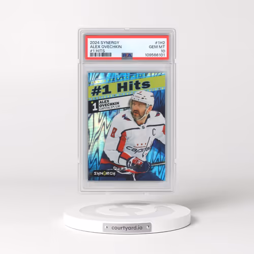 2024 Upper Deck Synergy #1 Hits #1H2 Alex Ovechkin (PSA 10 GEM MINT)