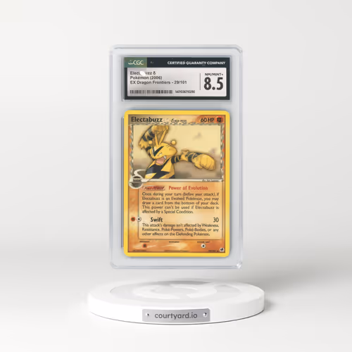 2006 EX Dragon Frontiers #29/101 Electabuzz δ (CGC 8.5 NM-MT+)