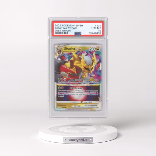 2022 Pokémon Sword & Shield Lost Origin #131 Giratina Vstar (PSA 10 GEM MINT)