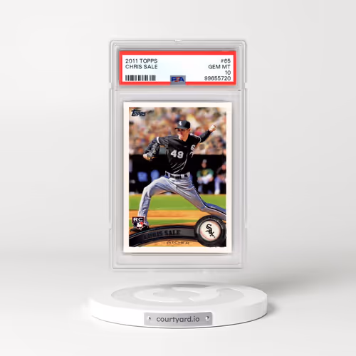2011 Topps #65 Chris Sale (PSA 10 GEM MINT)