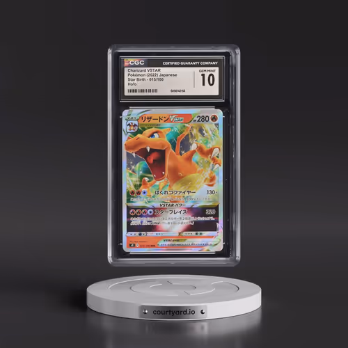 2022 Star Birth #015/100 Charizard VSTAR - Holo (CGC 10 GEM MINT)