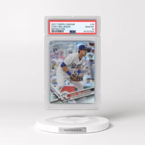 2017 Topps Chrome #79 Cody Bellinger - Refractor (PSA 10 GEM MINT)