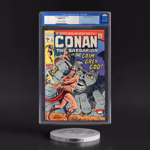 Conan the Barbarian #3 CGC 9.0 Off-white to White Pages (Marvel Comics, 2/71) - Universal
