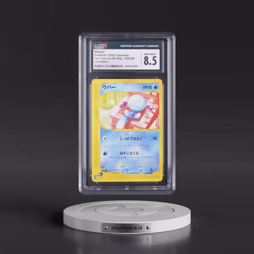 2002 The Town on No Map #028/092 Wooper - 1st Edition (CGC 8.5 NM-MT+)