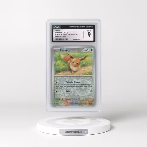 2023 Scarlet & Violet 151 - MEW EN #133/165 Eevee - Reverse Holo (CGC 9 MINT)