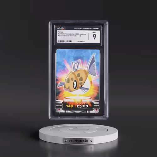 2003 Advanced Generation Vol. 2 #140 Feebas (CGC 9 MINT)