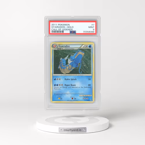 2011 Pokémon Call of Legends #7 Gyarados - Holo (PSA 9 MINT)