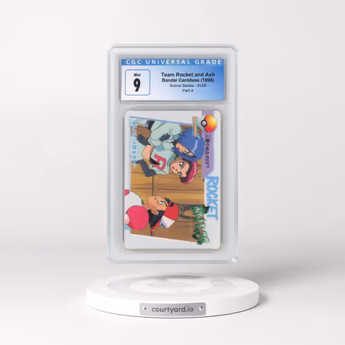 1998 Anime Series #145 Team Rocket and Ash - Part 4 (CGC 9 MINT)