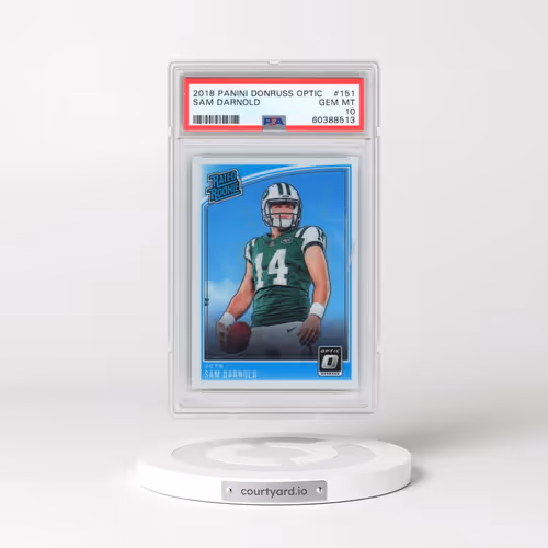 2018 Panini Donruss Optic #151 Sam Darnold (PSA 10 GEM MINT)